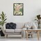 Stupell Industries Pale Trillium & Leaves Framed Floater Canvas Wall Art Design by June Erica Vess